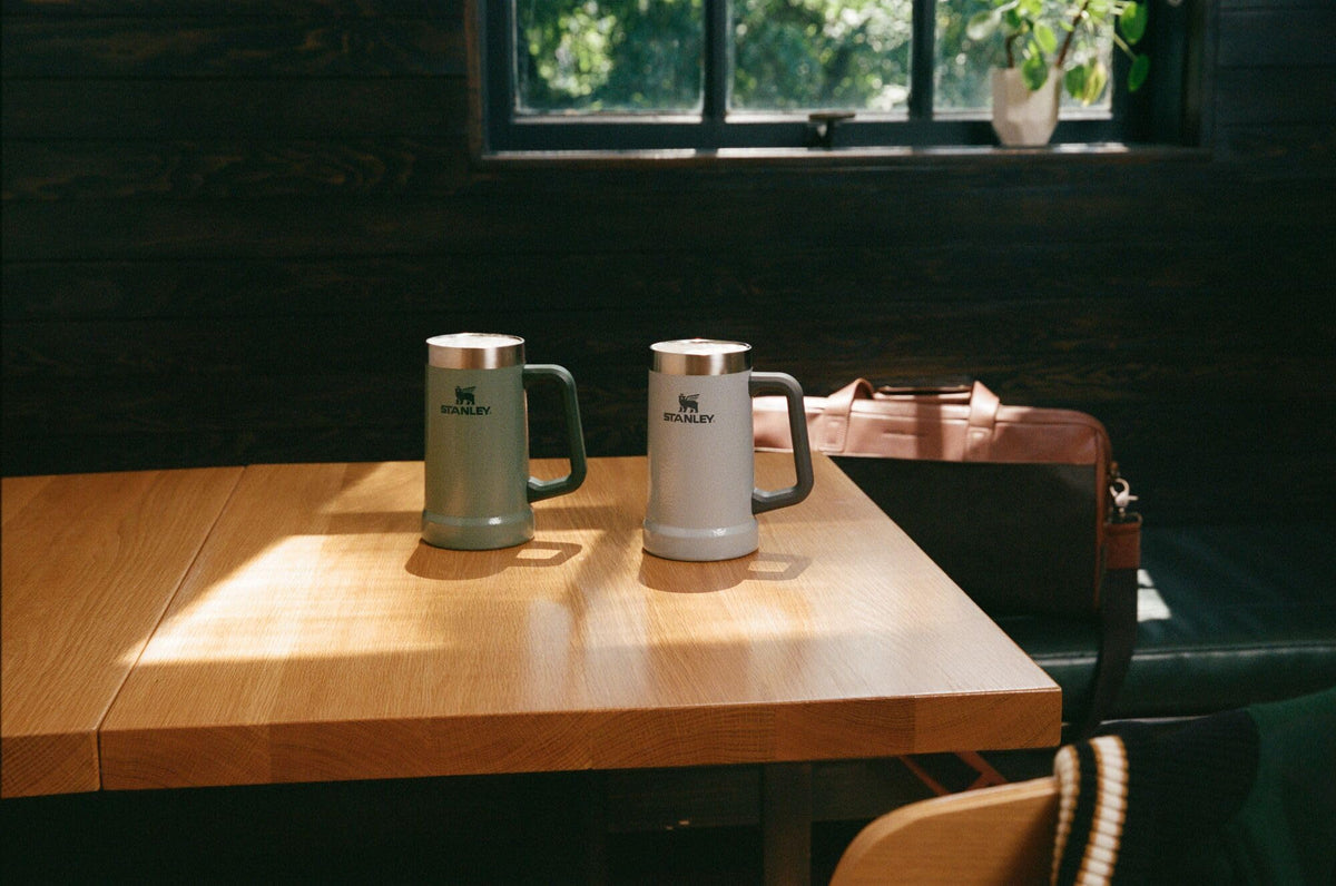 STANLEY Stay-Chill beer stein outdoor-adventure ready for rugged camping vibes