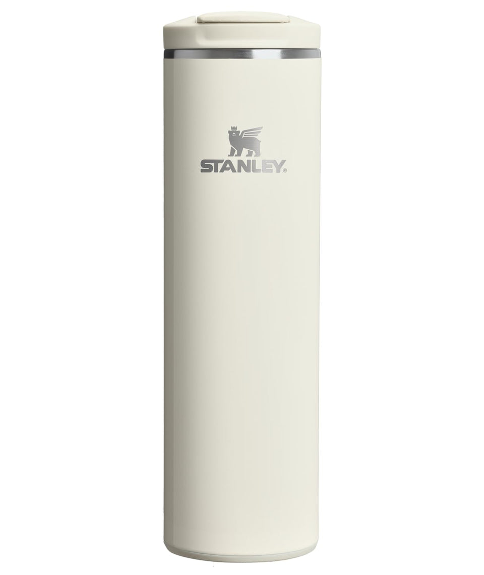STANLEY Transit FlipTop Mug with AeroLight design for leakproof travel and easy cleaning.