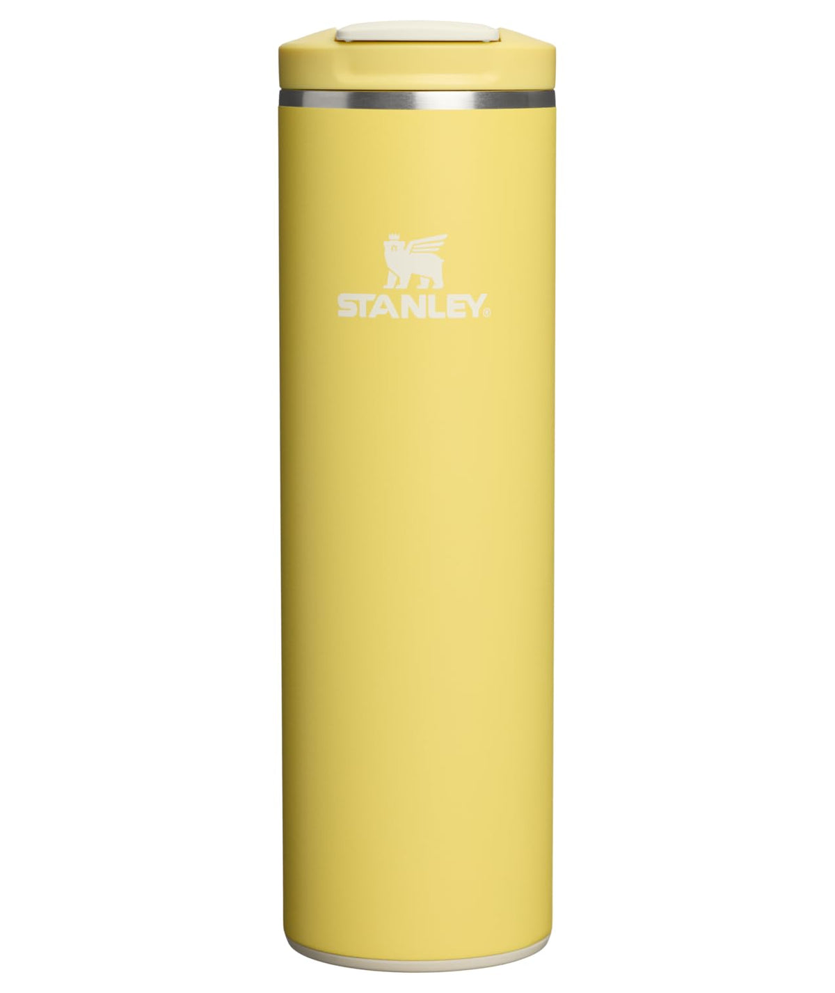 Stanley Transit FlipTop Mug with spill-free lid for on-the-go temperature control.