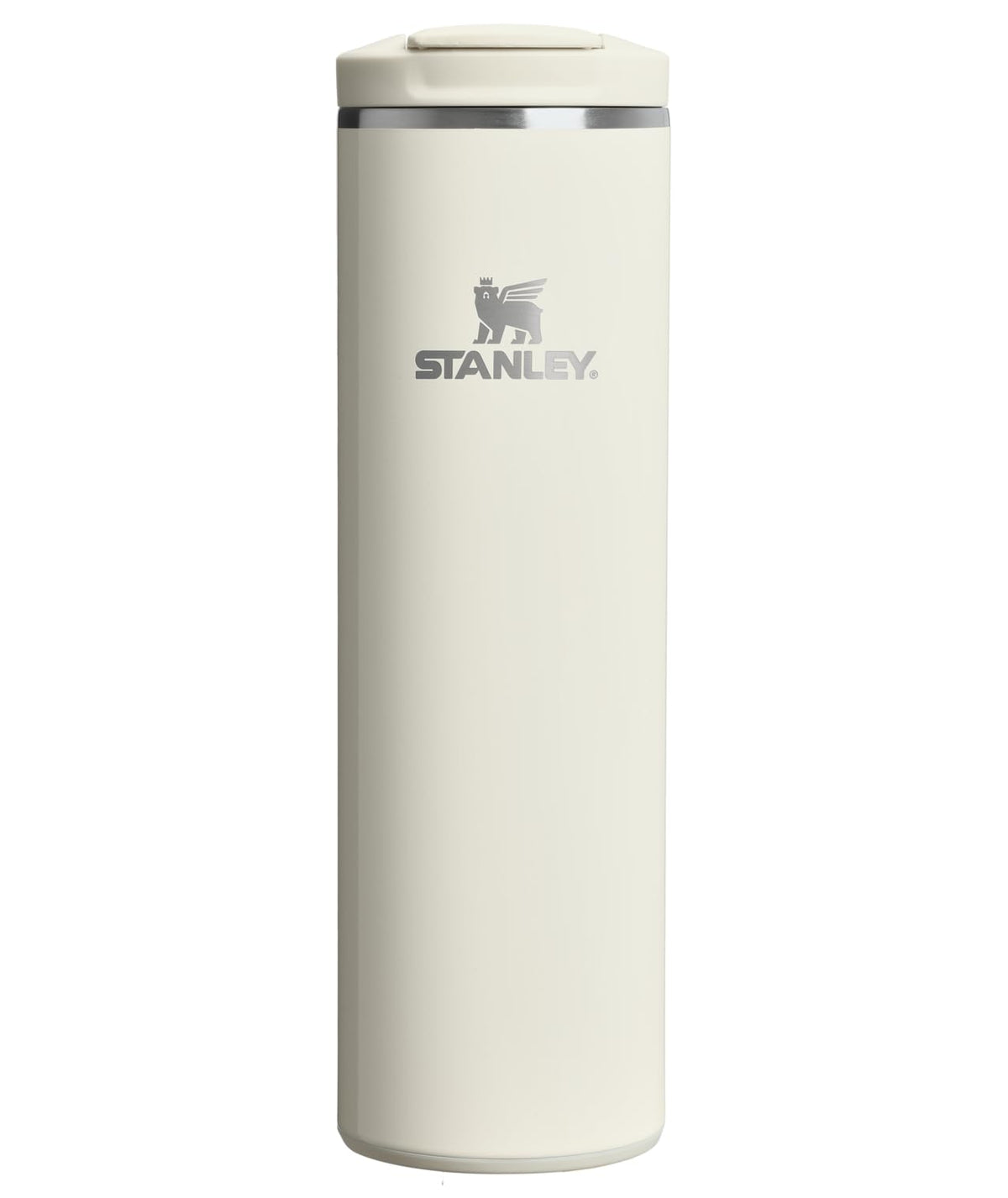 Stanley Transit FlipTop Mug with leakproof lid, ideal for on-the-go beverages.