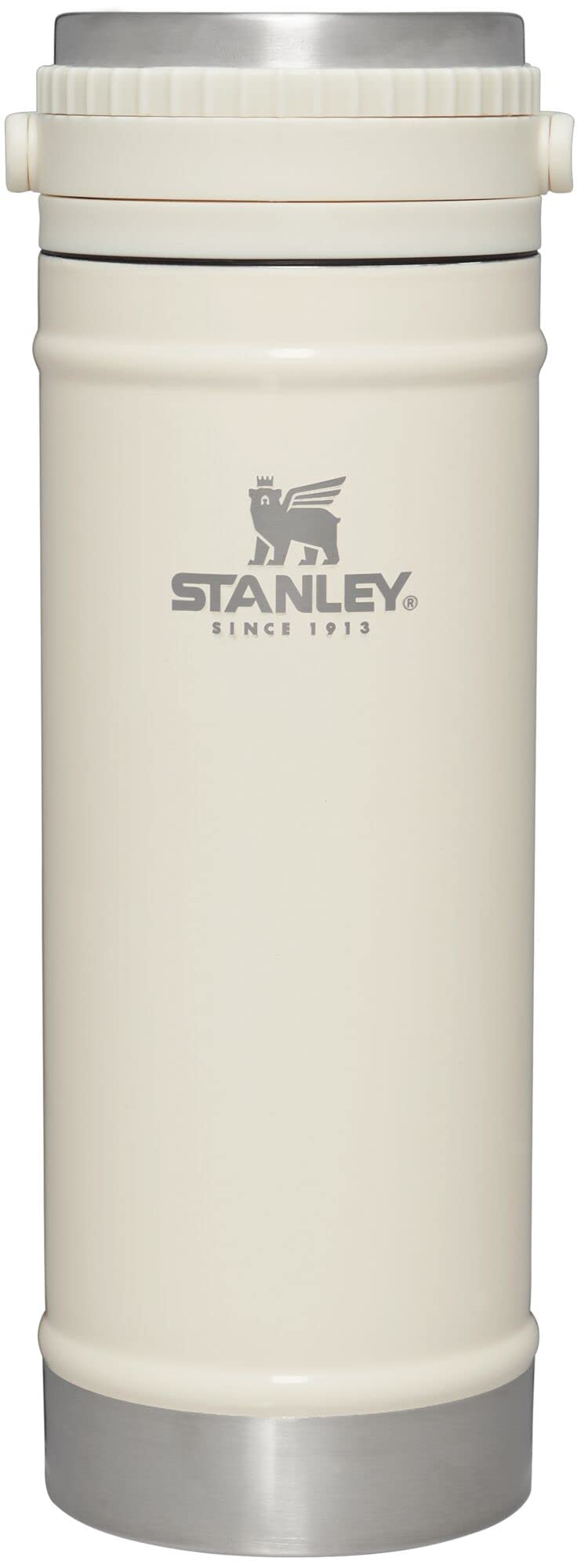 Stanley Travel Mug with integrated press for bold on-the-go coffee