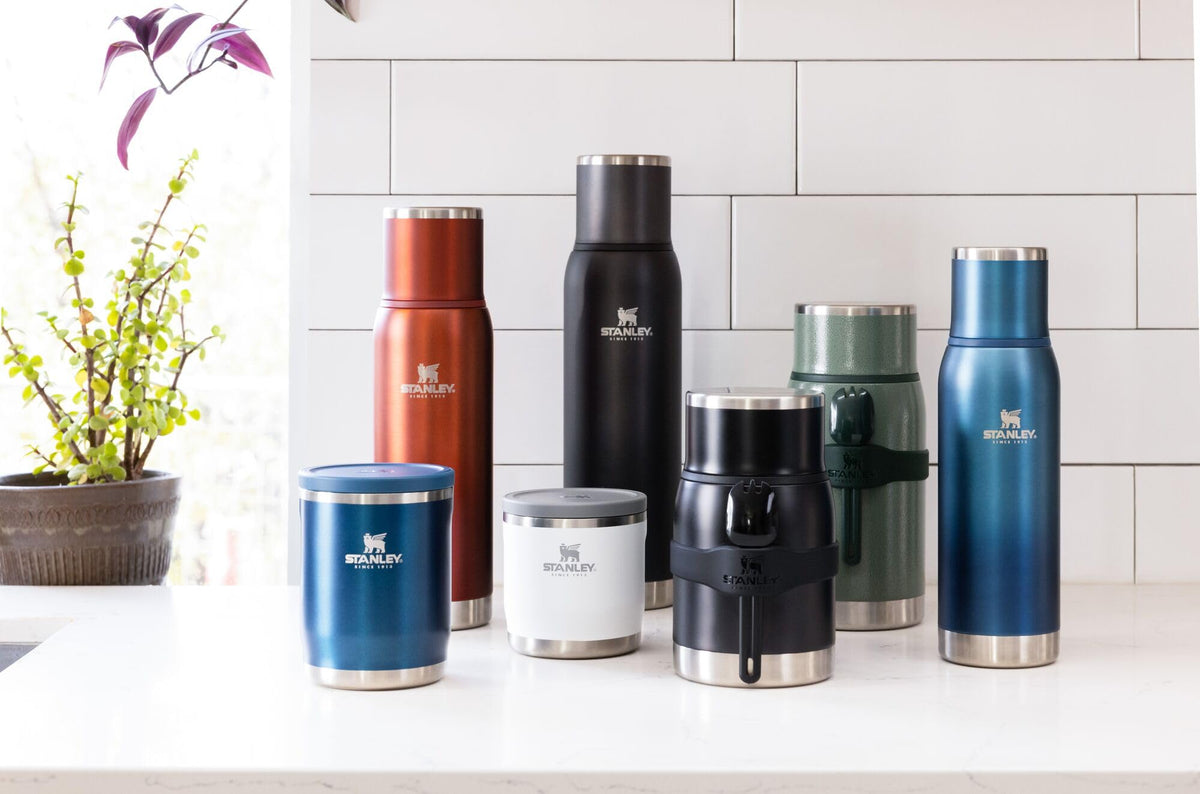 Wide mouth design enables easy cleaning; dishwasher safe.
