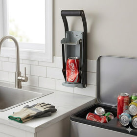 Stanz durable aluminum construction for long-lasting home recycling.