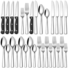Stapava 24-piece dinner knives in durable stainless steel for everyday meals.