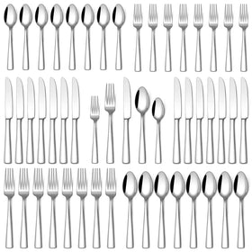 Stapava 40-piece dinner knives image shows durable, mirror-polished cutlery for everyday meals.