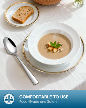 Stapava 40-piece teaspoons image shows compact, ergonomic size for precise portions.