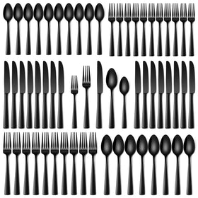 Stapava 60-piece dinner knives with a mirror finish for everyday dining.