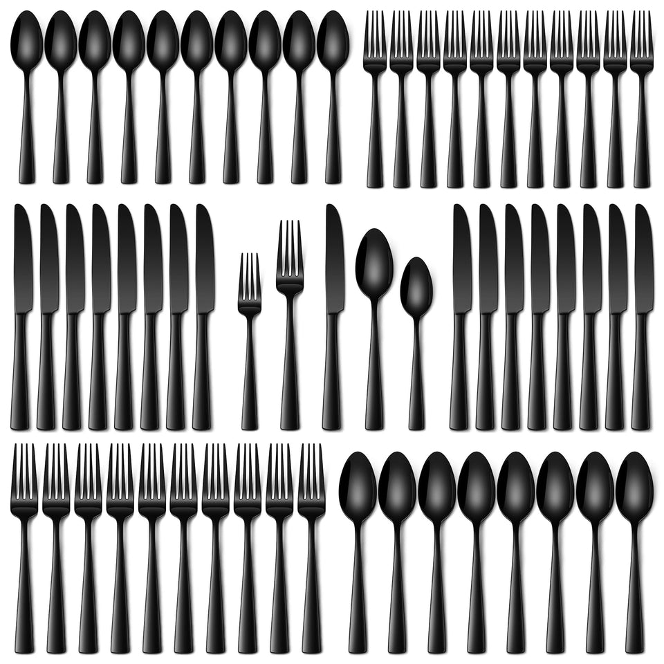 Stapava 60-piece dinner knives with a mirror finish for everyday dining.