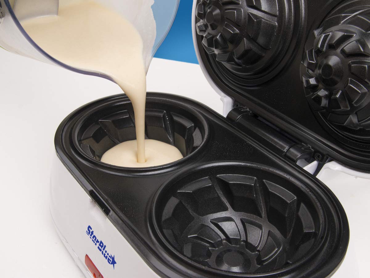 StarBlue nonstick cooking plates for easy release and quick cleanup.