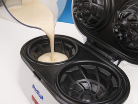 StarBlue nonstick cooking plates for easy release and quick cleanup.