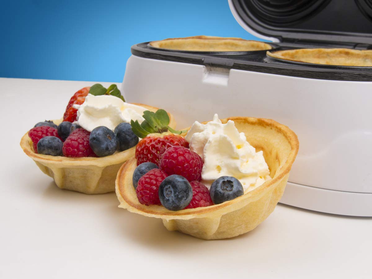 StarBlue waffles four inch thick, ready for toppings and fillings.