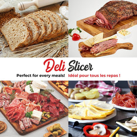 Starfrit Deli Slicer non-slip base ensures stable operation on countertops.