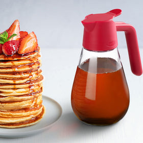 Starfrit Dripless Dispenser has a weighted base for stable handling.