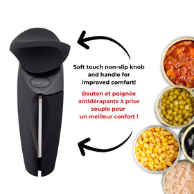 Starfrit MightiCan easy-to-hold grip suits all strength levels