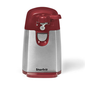 Starfrit MightiCan front view with comfort grip for smooth lid opening.