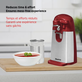 Starfrit MightiCan removable lever for easy cleaning and maintenance.