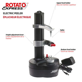 Starfrit Rotato Express thumb knife for precise potato paring and trimming.
