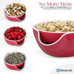 Stargoods entertaining platter red supports party setup and snack variety.