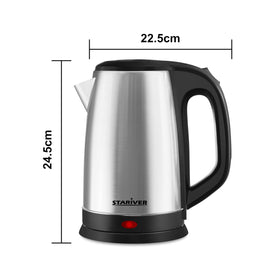 Stariver 2.5L kettle family-friendly design supports busy mornings.