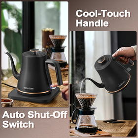 Stariver gooseneck pour-over setup enabling steady flow.