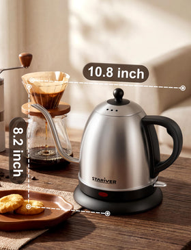 Stariver precise pour supports pour over coffee and ceremonial tea rituals