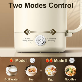 Stariver stainless steel interior ensures safe, easy cleaning and pure-tasting hot water.