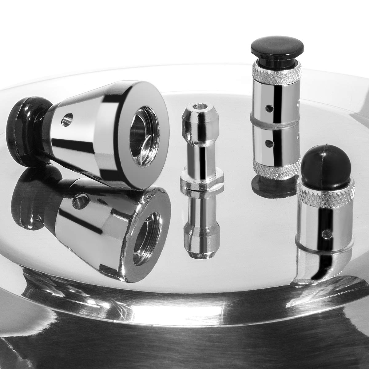 Stark USA Barton induction-friendly base shown for versatile stove top use