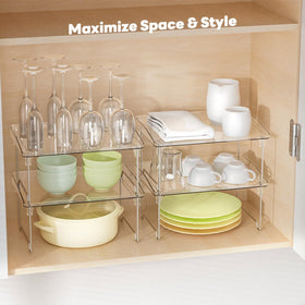 STARLATTA countertop organizer keeping spices neatly arranged and within reach.