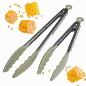 StarPack Home Get a Grip 9-inch tong with heat resistant silicone tips.