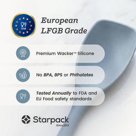 StarPack XL ladle designed for easy serving from deep pots.