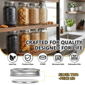 STARSIDE jar ideal for fermenting kimchi or sauerkraut.