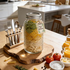 STARSIDE half-gallon mason jar lid with airtight seal.