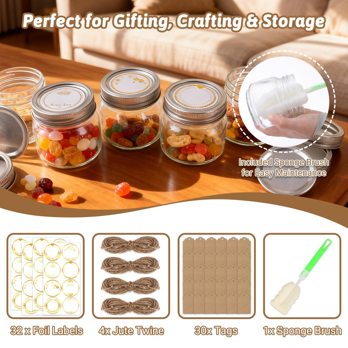 STARSIDE honey jar demonstrates versatile storage for kitchen favorites.