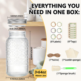 STARSIDE jar in use for pouring cold brew with wide mouth.