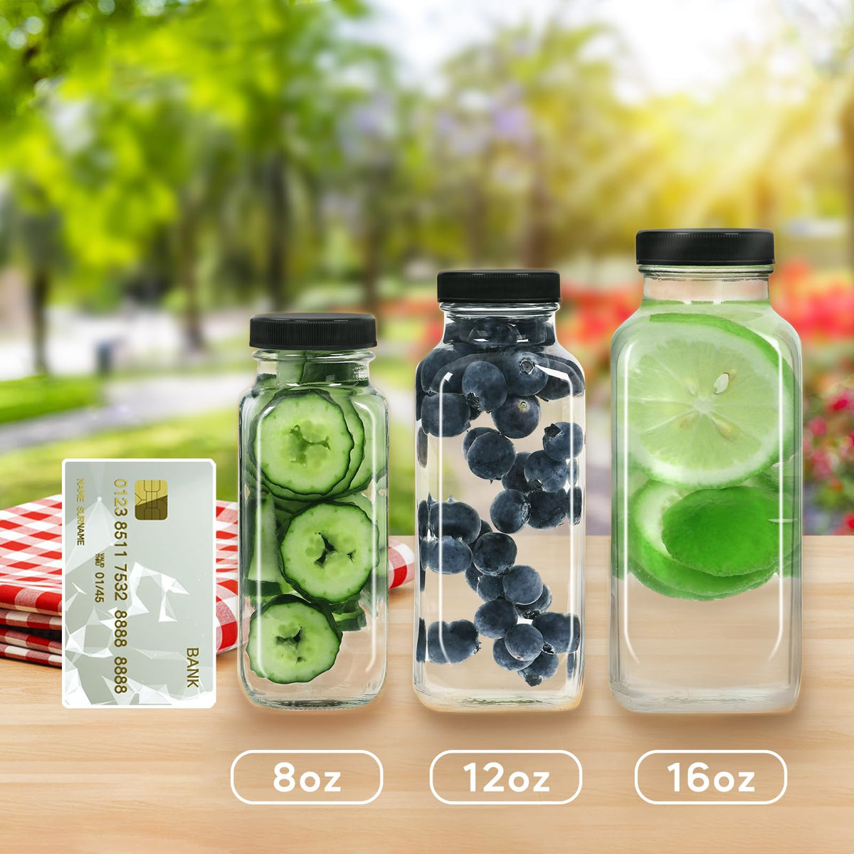 STARSIDE square design maximizes space in fridges and bags