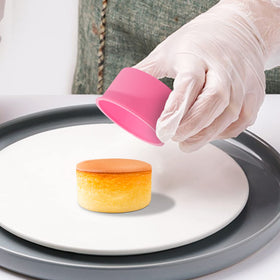 Staruby silicone molds pink, oven and microwave safe for versatile baking