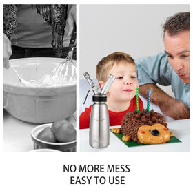 StarWhip ideal for professional kitchens and home dessert stations.