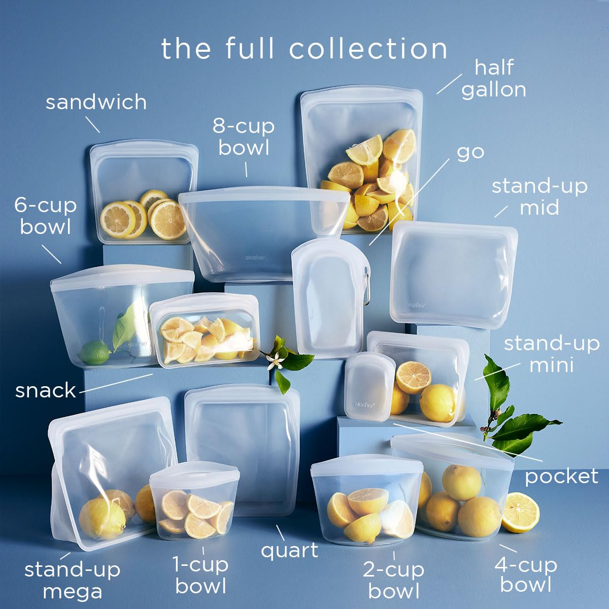 Stasher bag in dishwasher cycle illustrating easy cleanup after meals