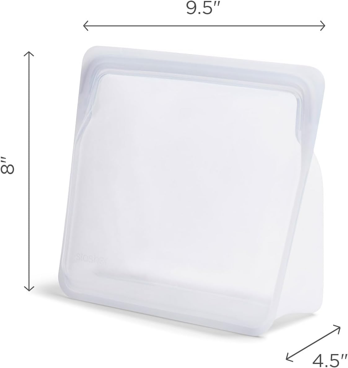 Stasher Sea Urchin freezer-storage bag keeps foods fresh and organized.