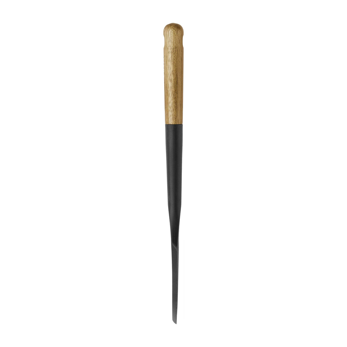 STAUB silicone spatula with acacia wood handle for hanging storage
