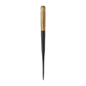 STAUB silicone spatula with acacia wood handle for hanging storage