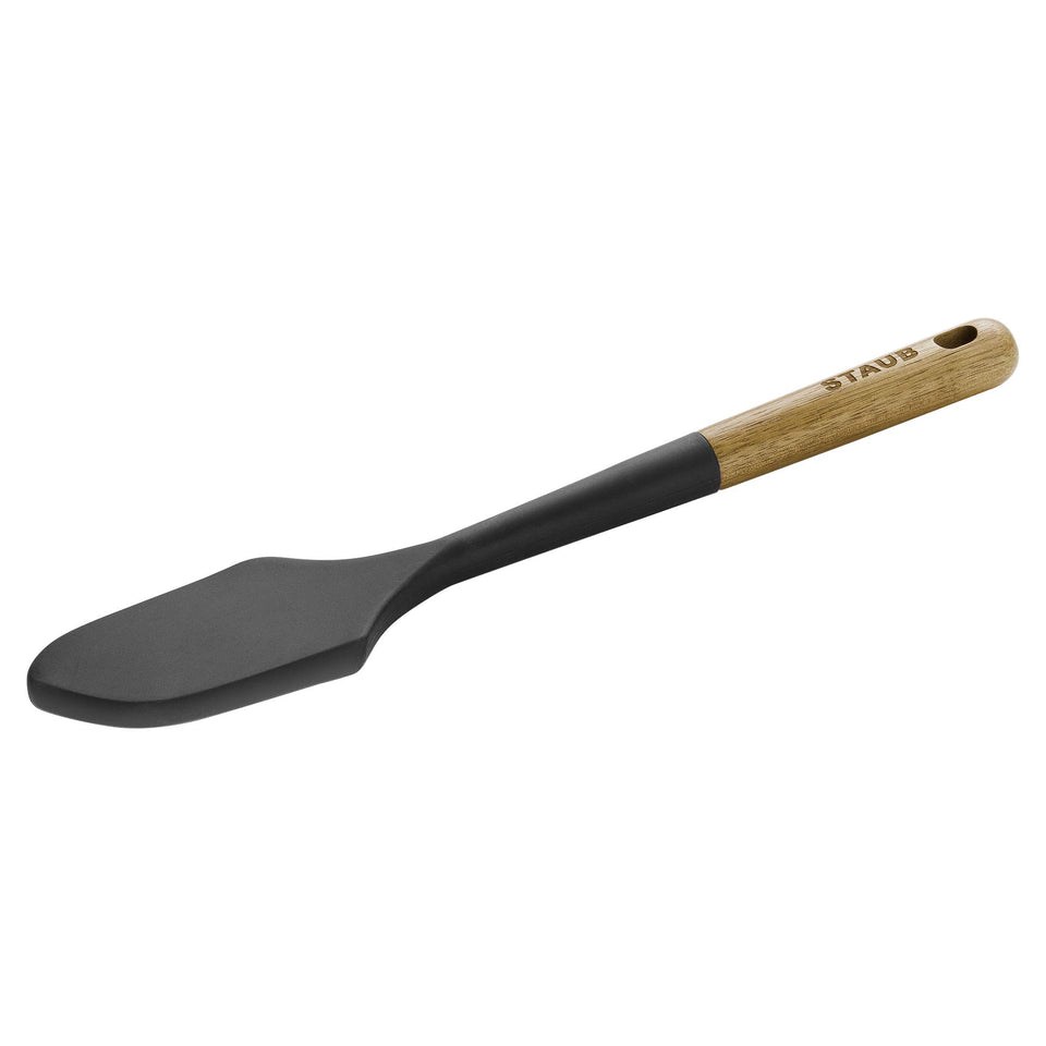 STAUB silicone spatula for mixing on nonstick cookware, heat resistant and safe