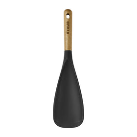 STAUB silicone spatula spoon resists scratches and cleans easily after meals.