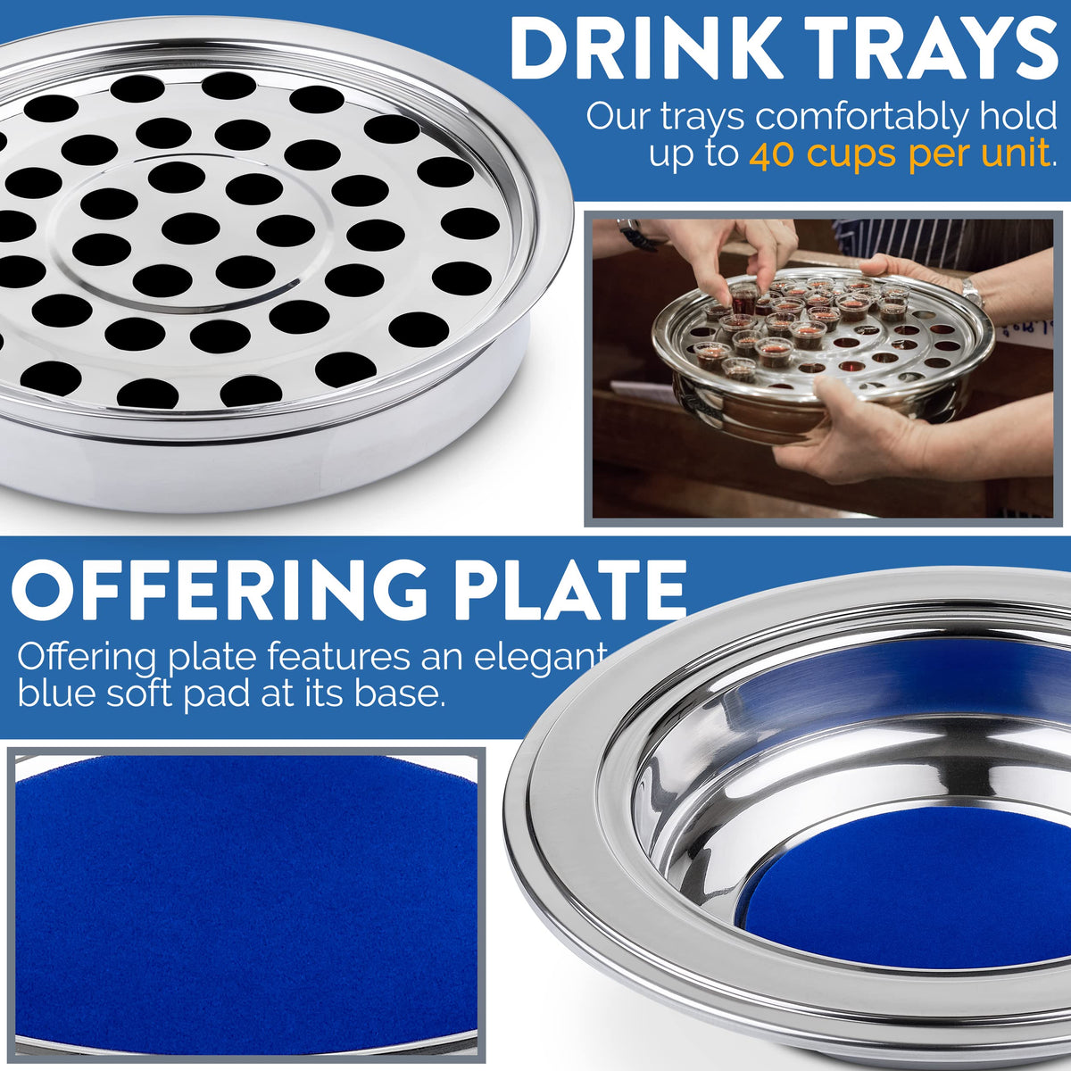 Bread plate lid from Steadfast Selections protecting bread during ceremony