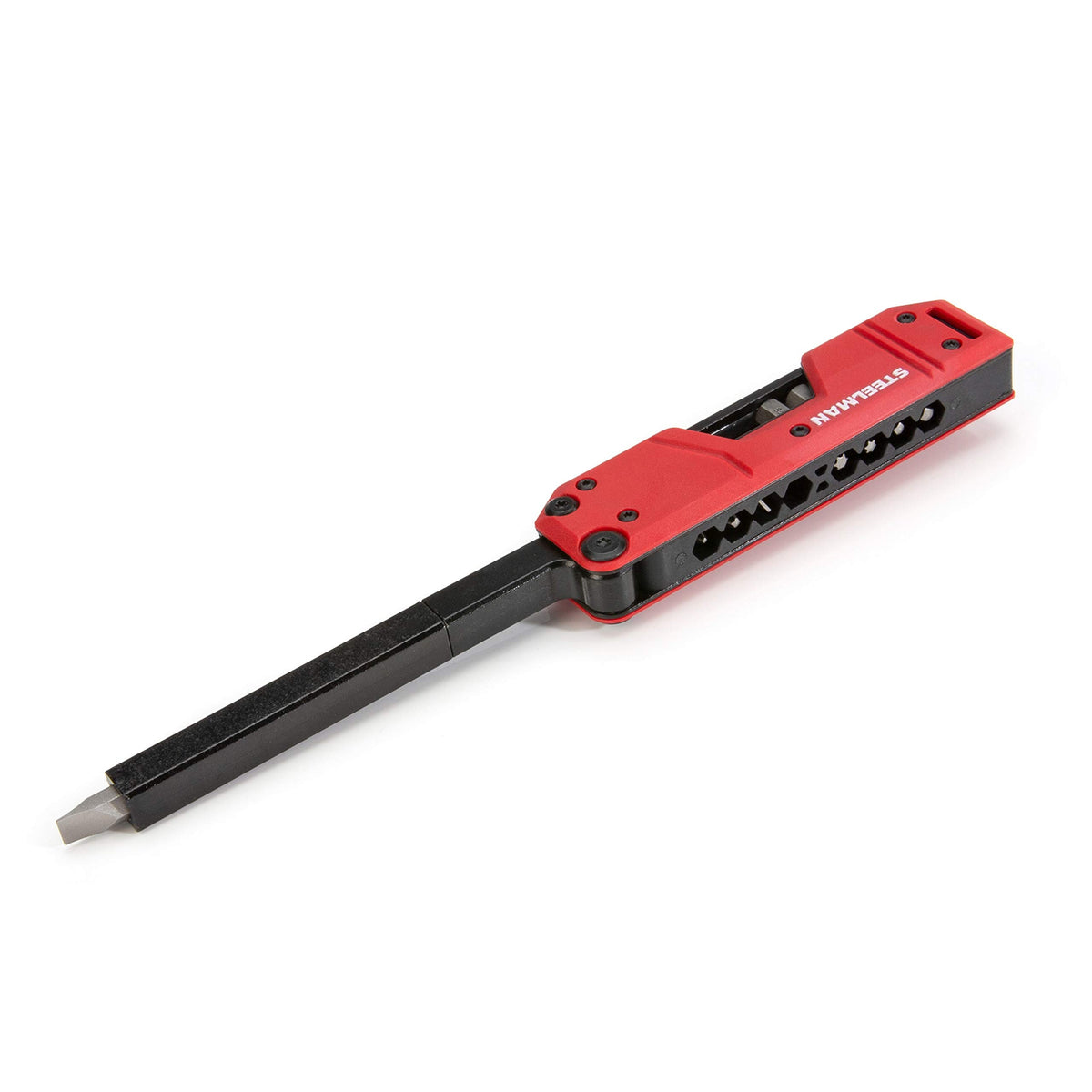 Steelman compact folded tool fits easily in a pocket.