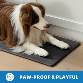 StepAura durable foam core resists flattening for lasting comfort.