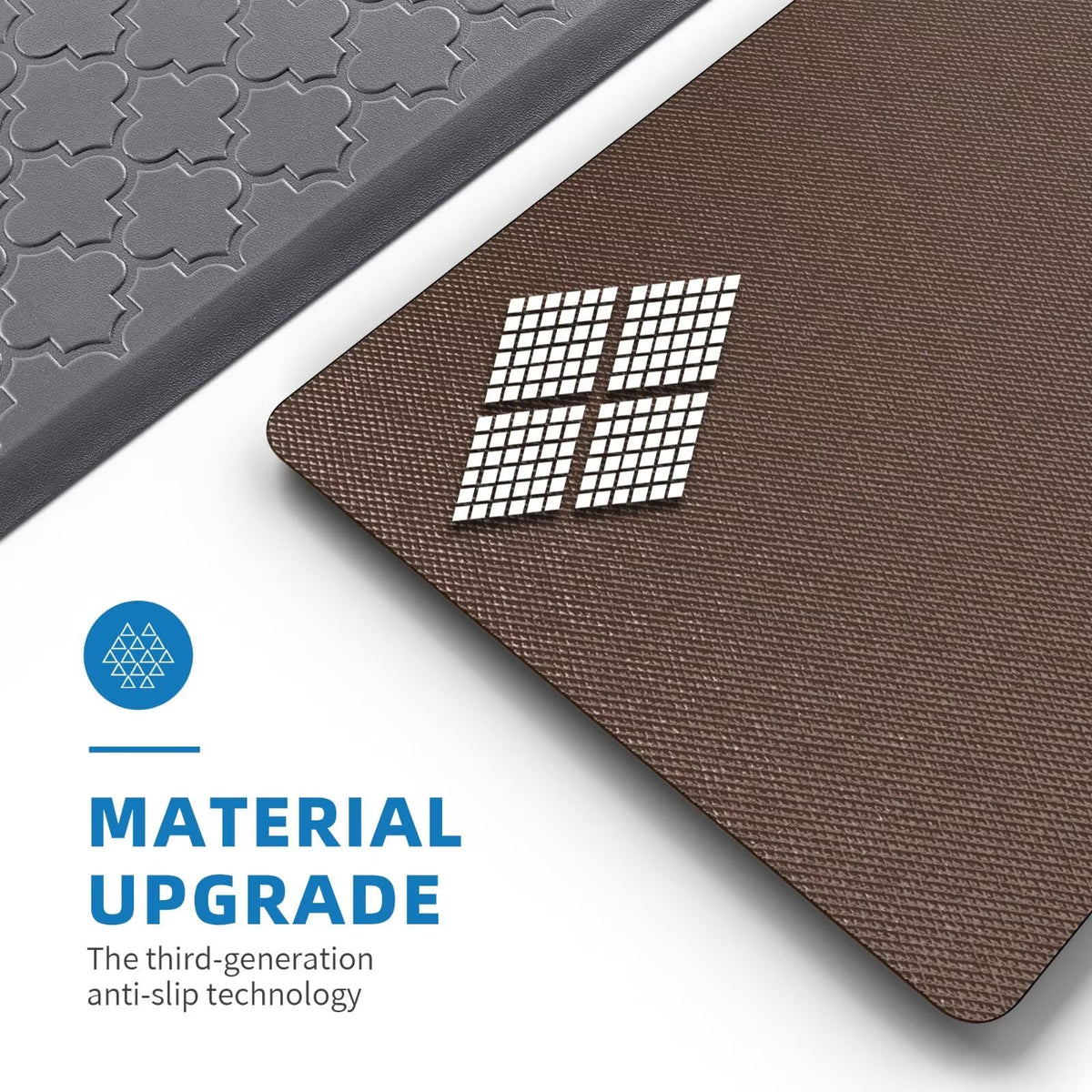 StepAura close-up of memory foam edge highlighting cushioned support
