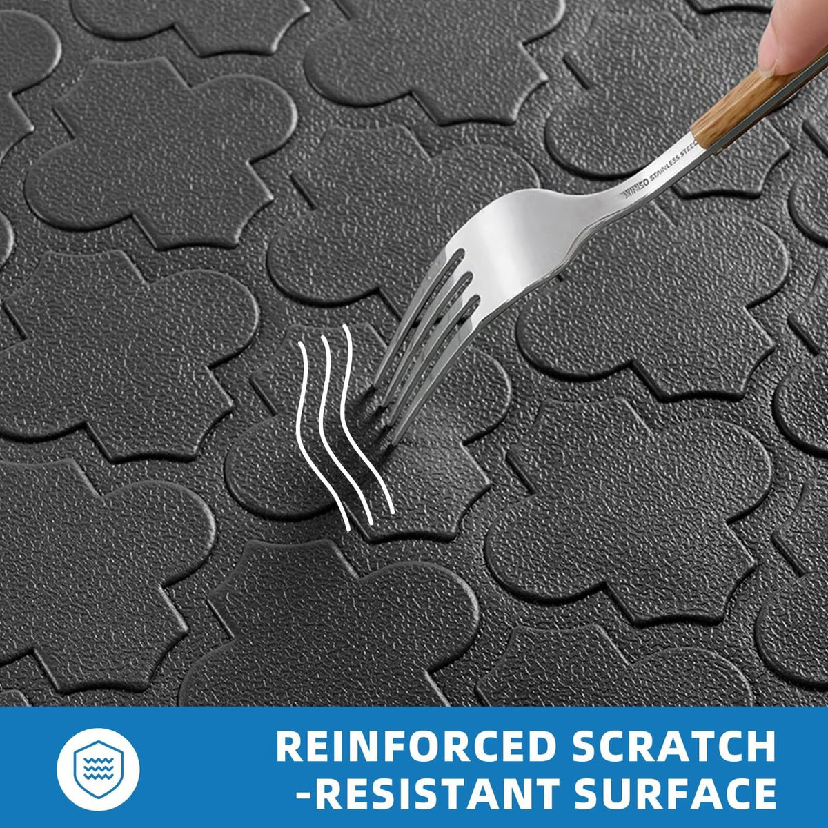 StepAura durable high-density foam maintains shape over time