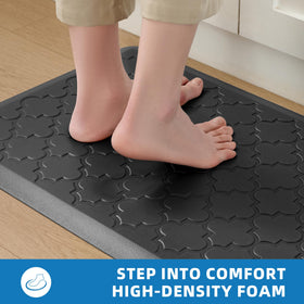 StepAura waterproof surface resists spills for easy cleaning