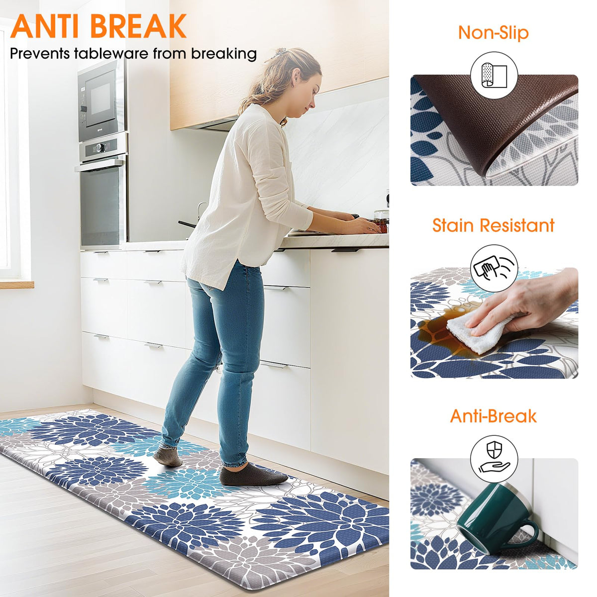 StepLively 2-piece set for flexible kitchen layout and task zones